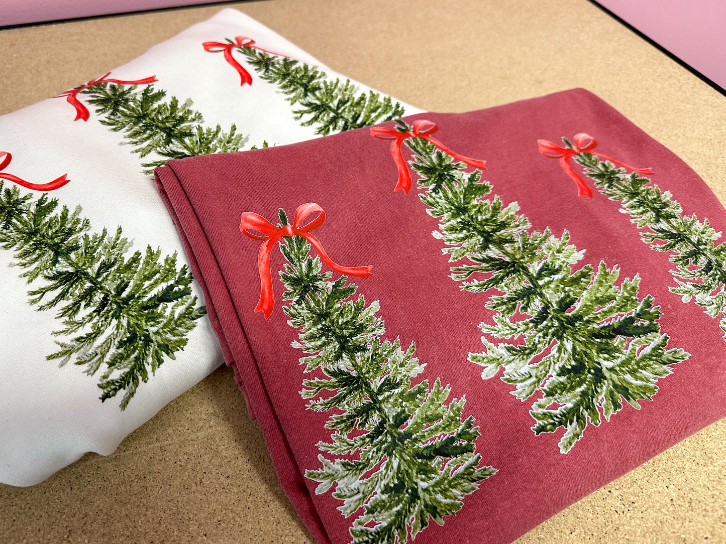 Three Trees with Bows