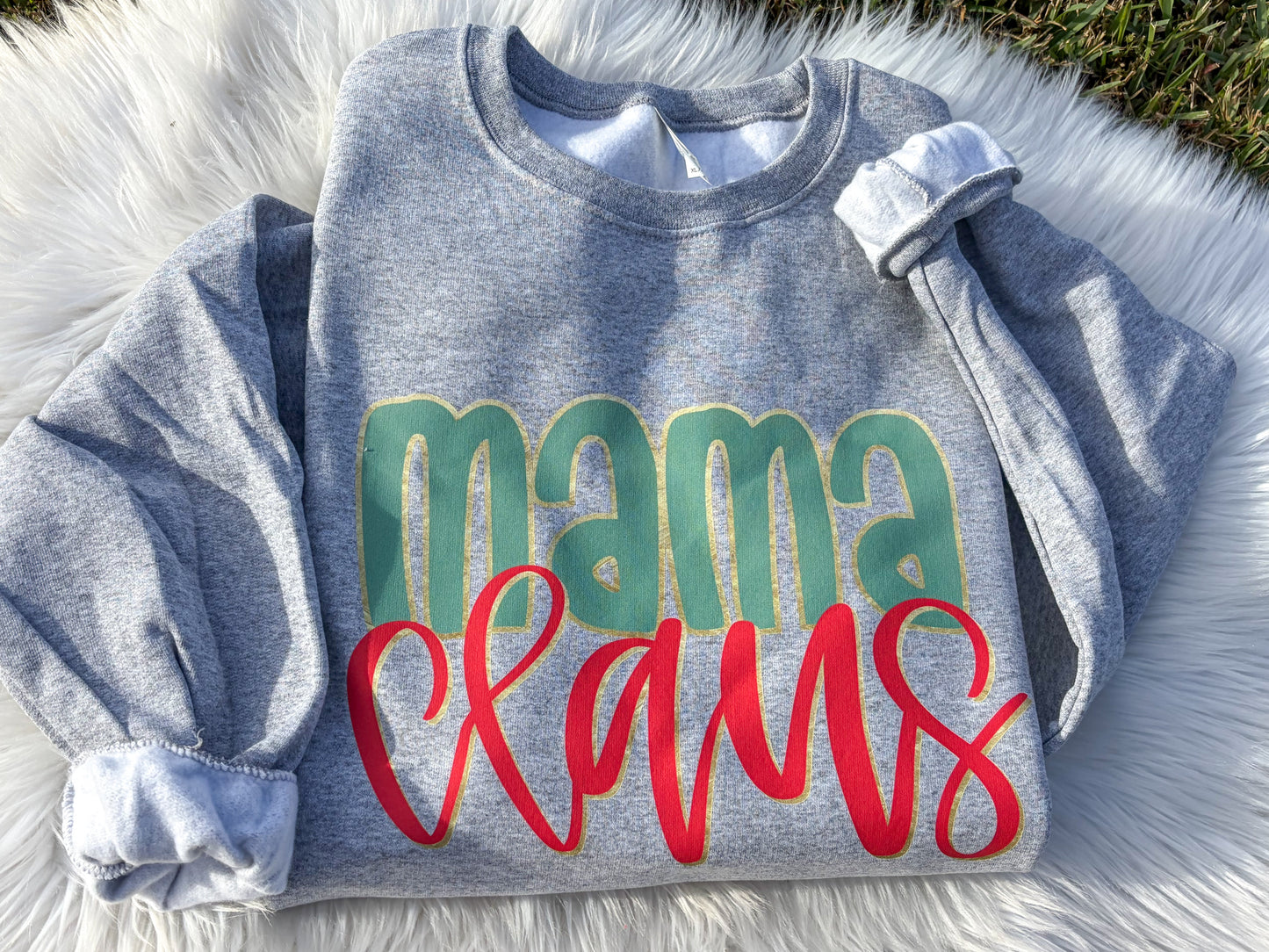 BLACK FRIDAY- Mama Claus- personalized name tee