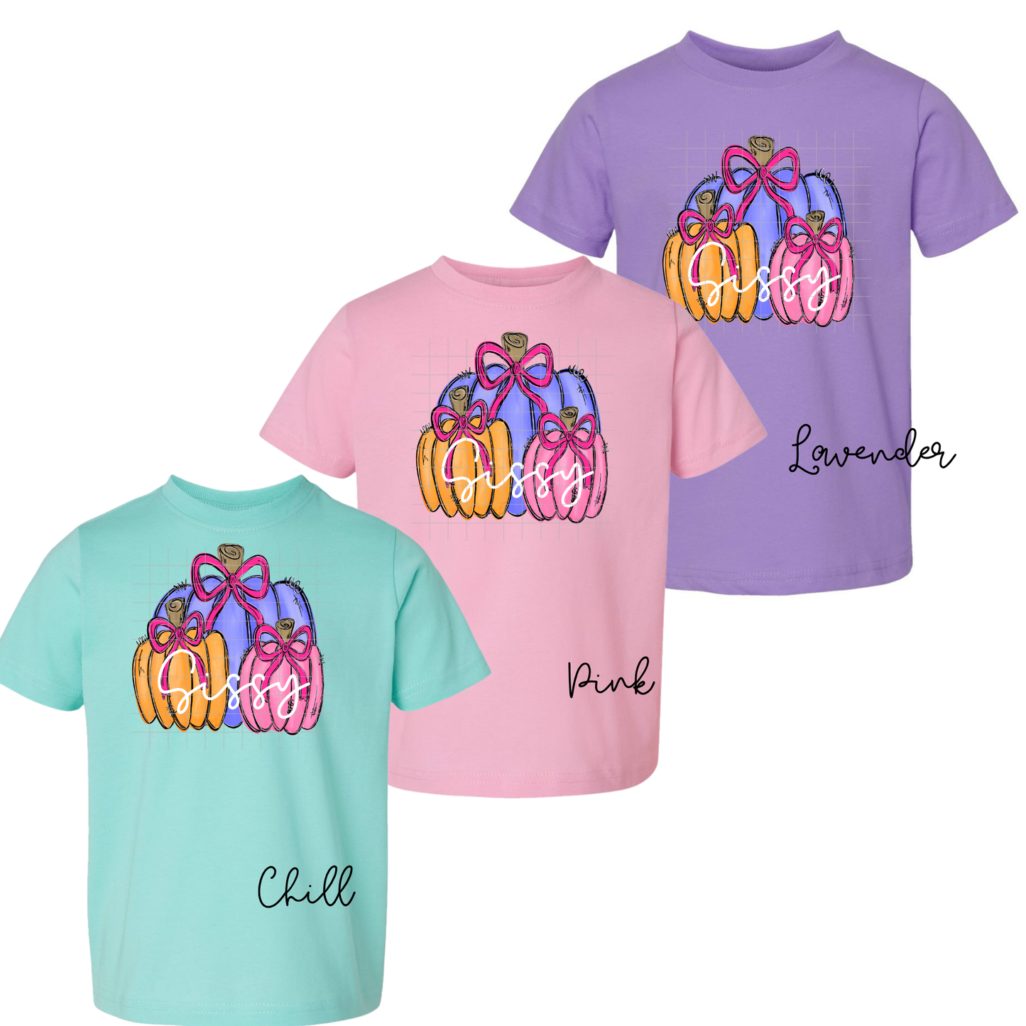 Pretty Pumpkin Name Tee