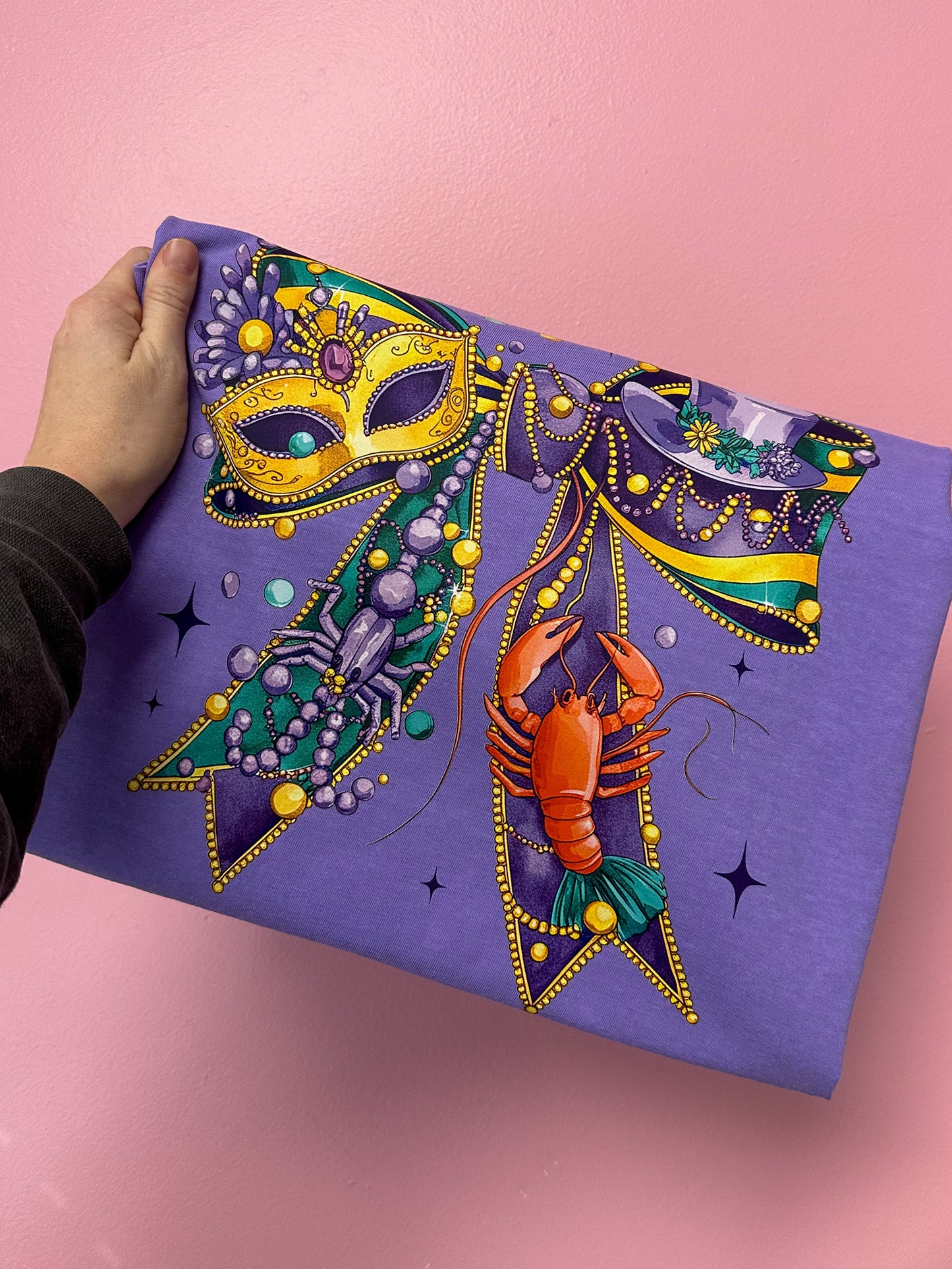 Down South Mardi Gras Bow