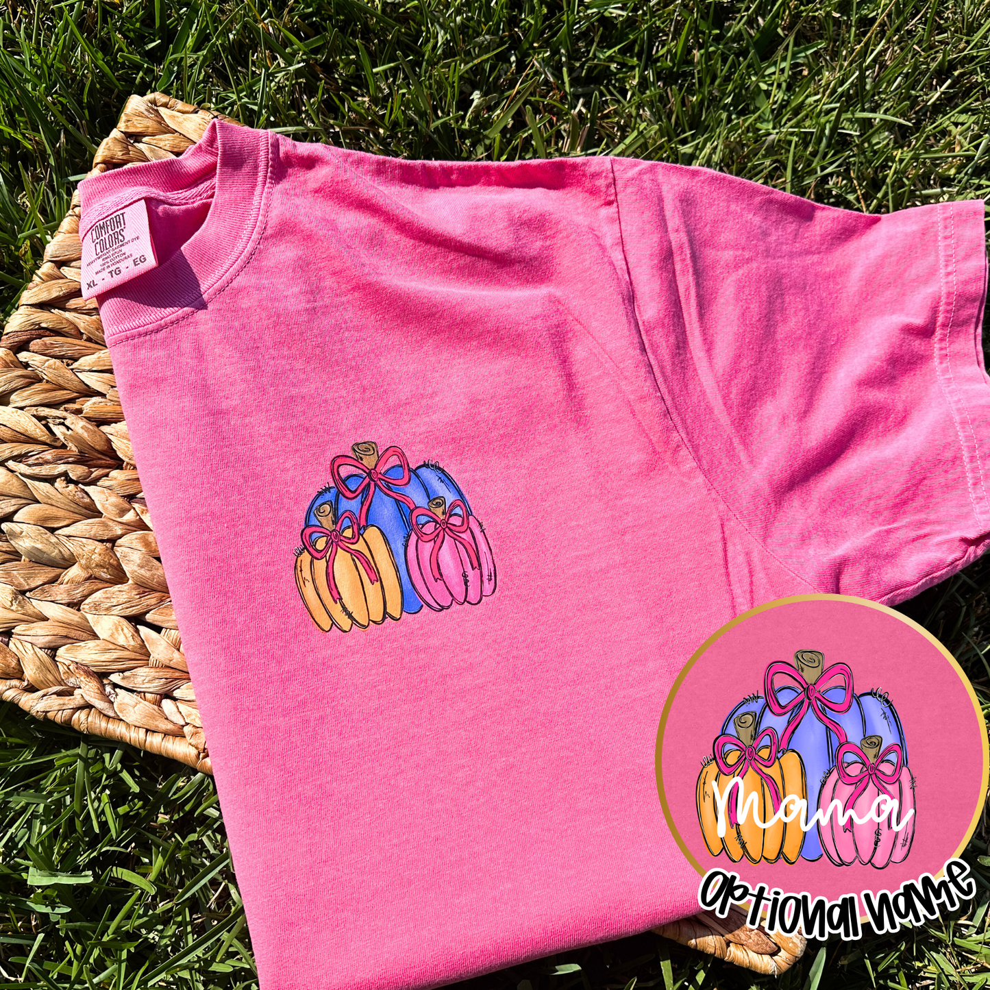 Pretty Pumpkin Season Name Tee