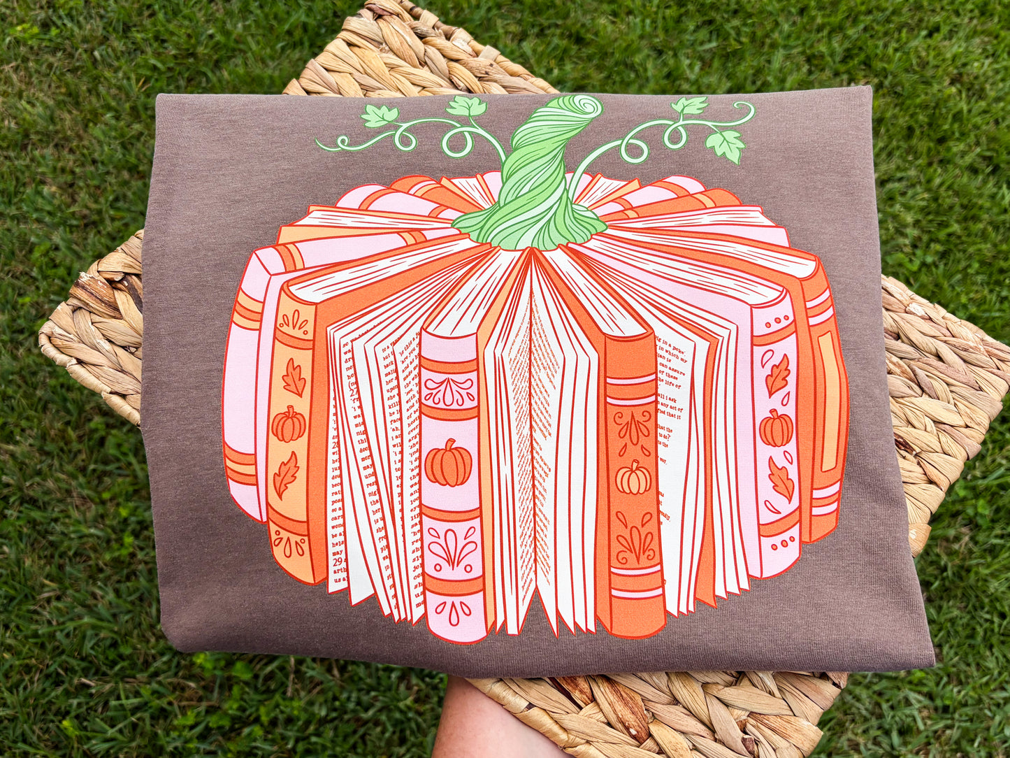 Pumpkin Book Tee