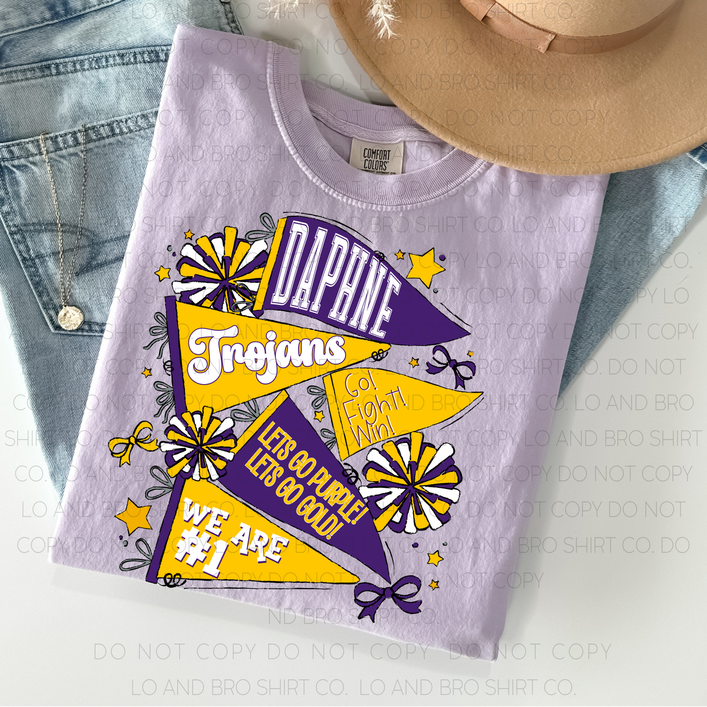 Pennants and Poms- customizable