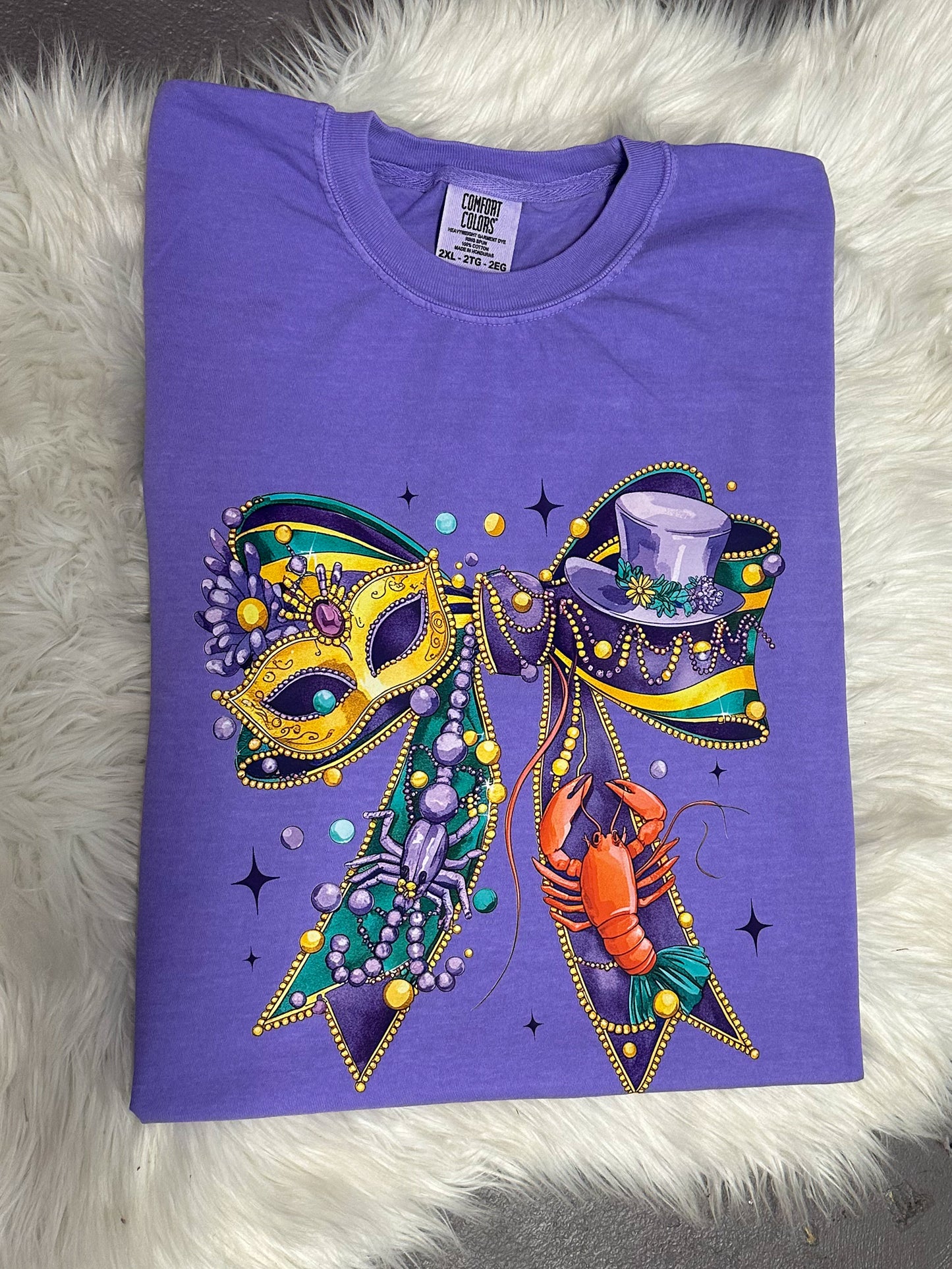 Down South Mardi Gras Bow
