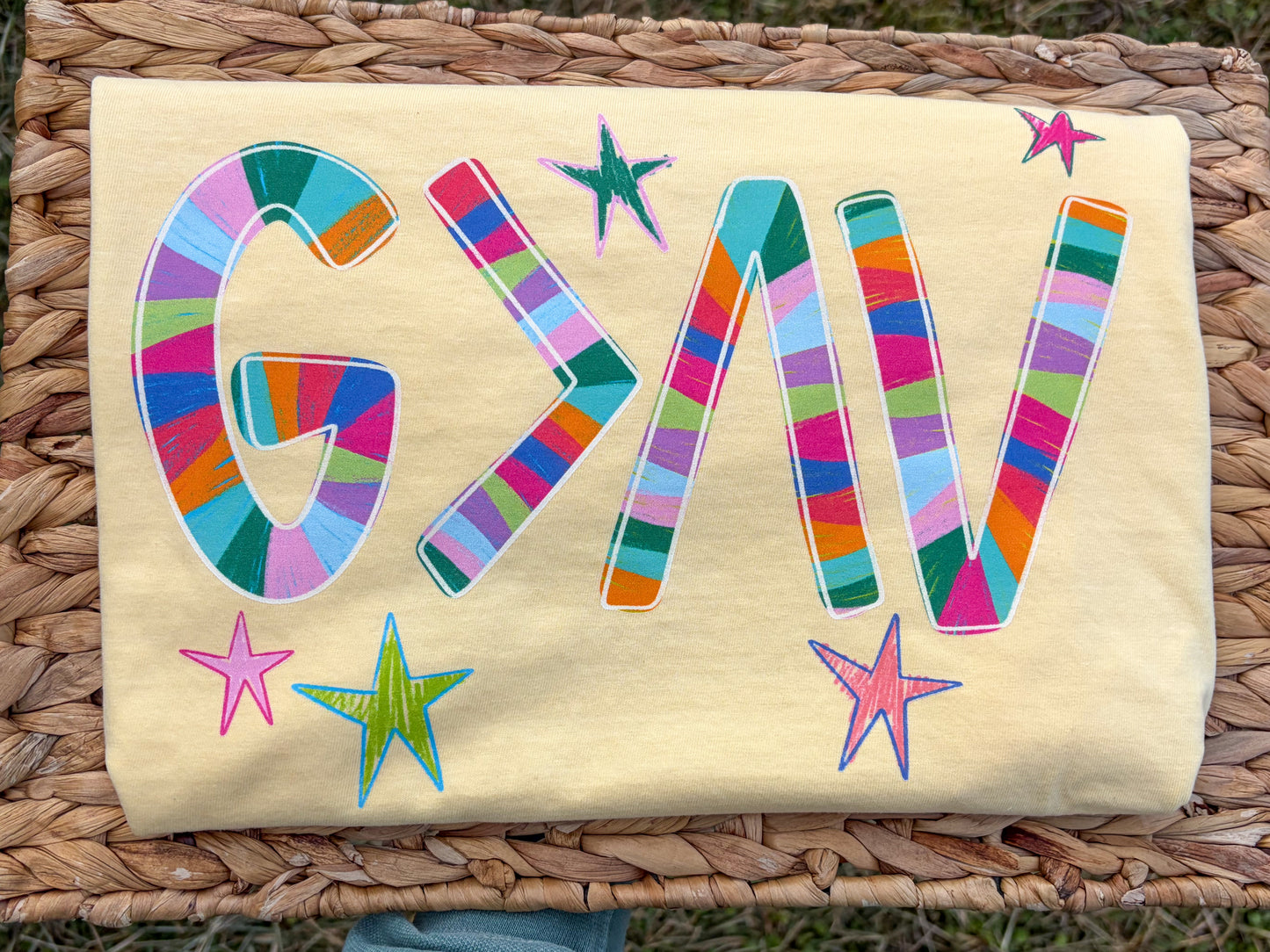 God is Greater Striped