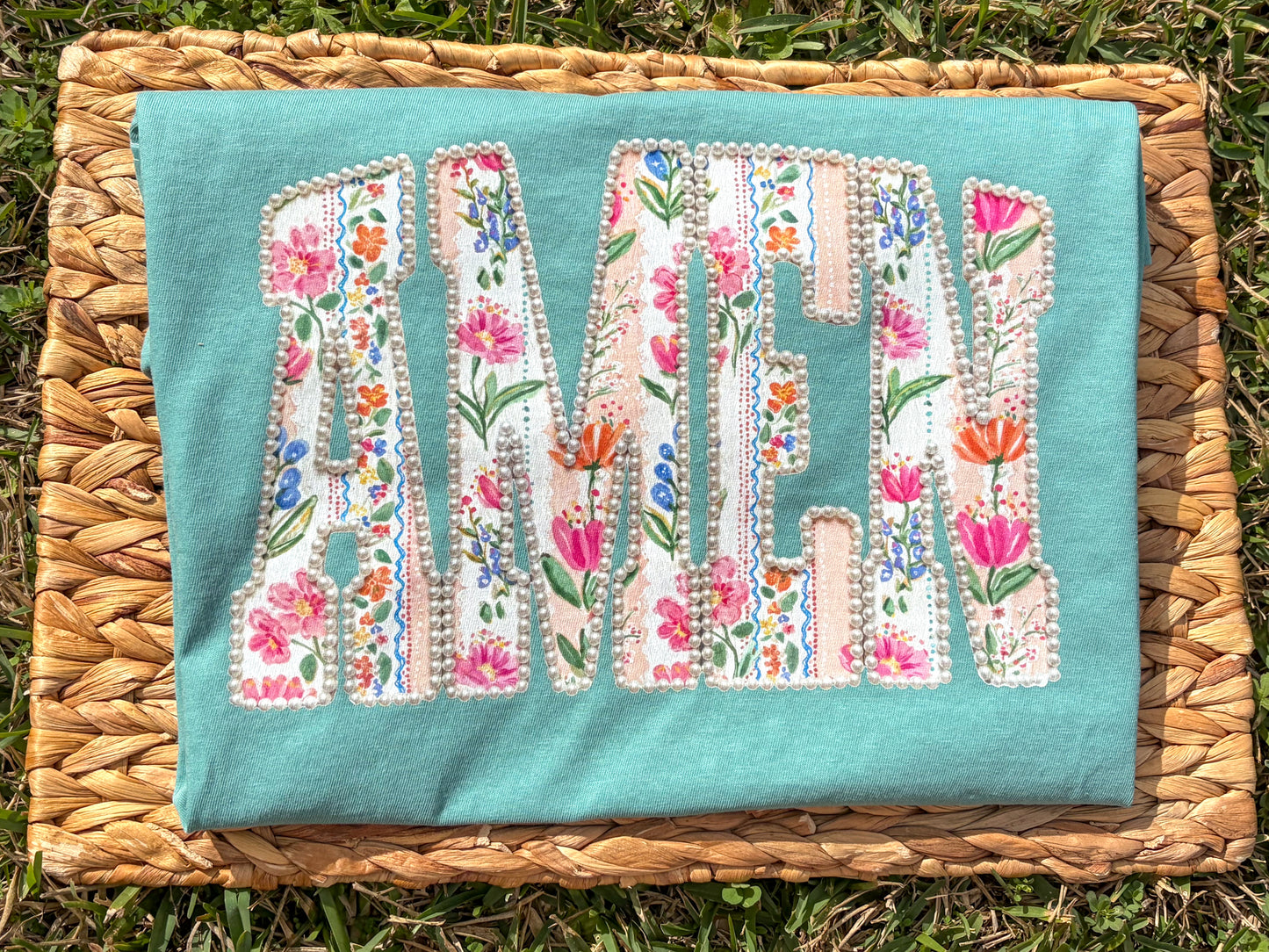 Amen- faux pearls