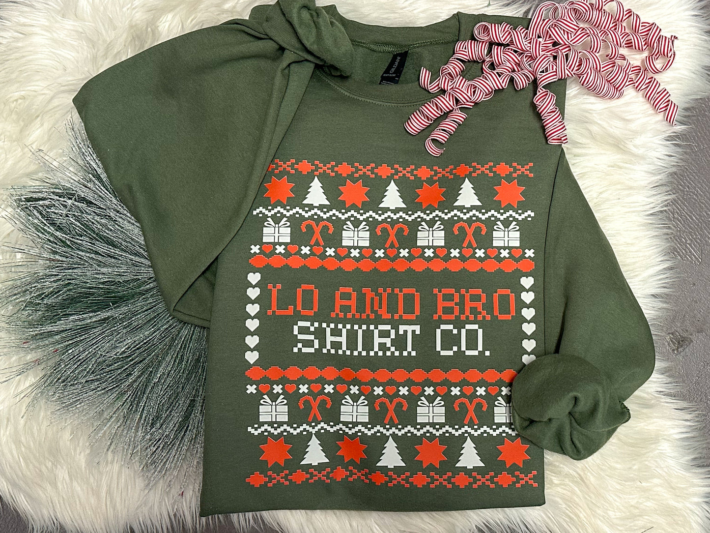 Lo and Bro Christmas Sweater