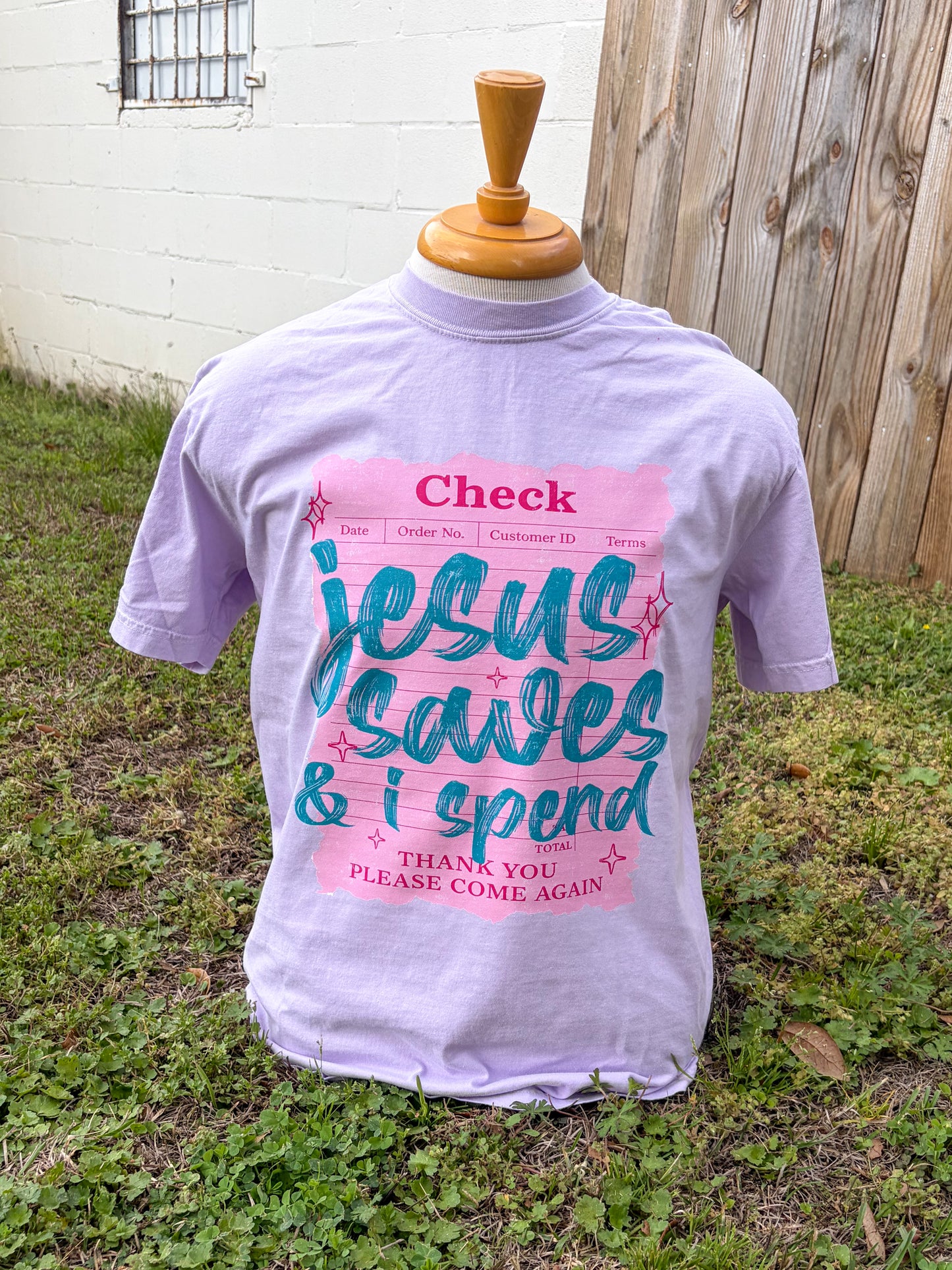 Jesus Saves, I spend