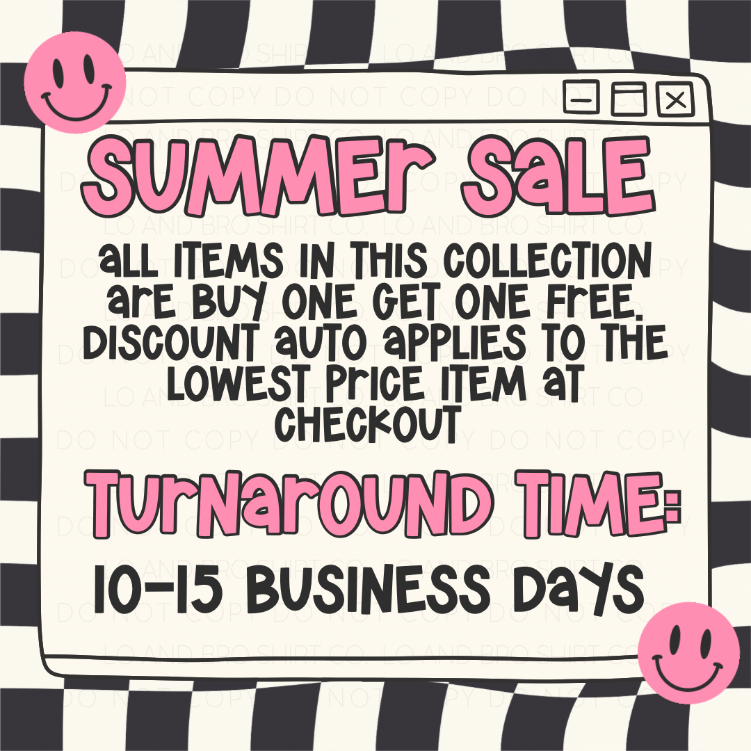 SUMMER SALE 2025: ADULT EVERYDAY- TANK TOP