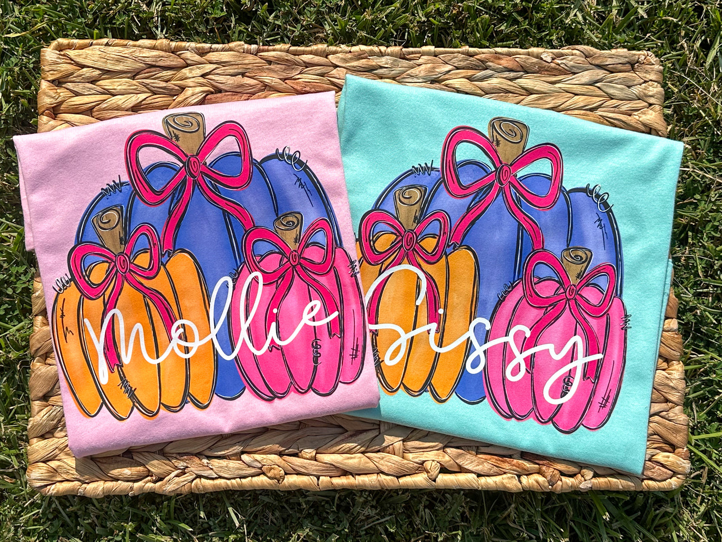 Pretty Pumpkin Name Tee