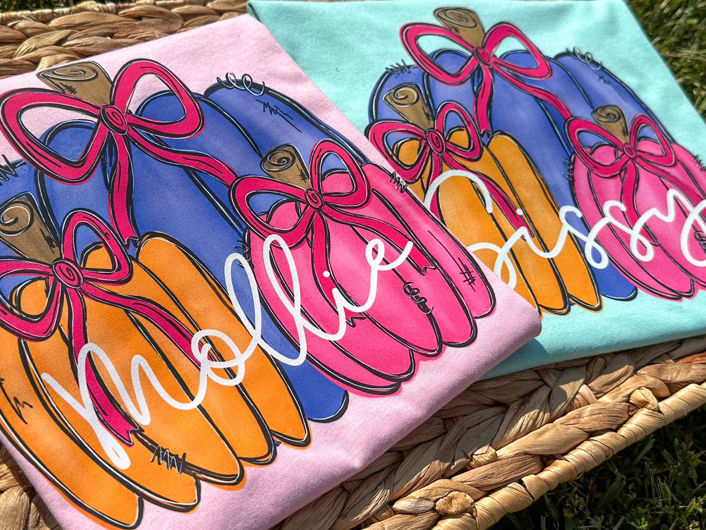 Pretty Pumpkin Name Tee