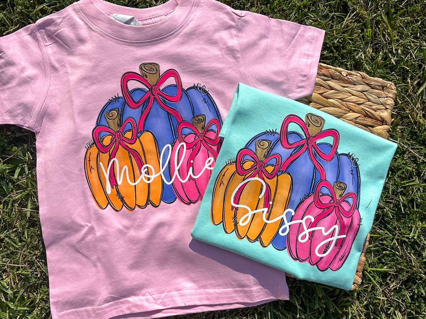 Pretty Pumpkin Name Tee