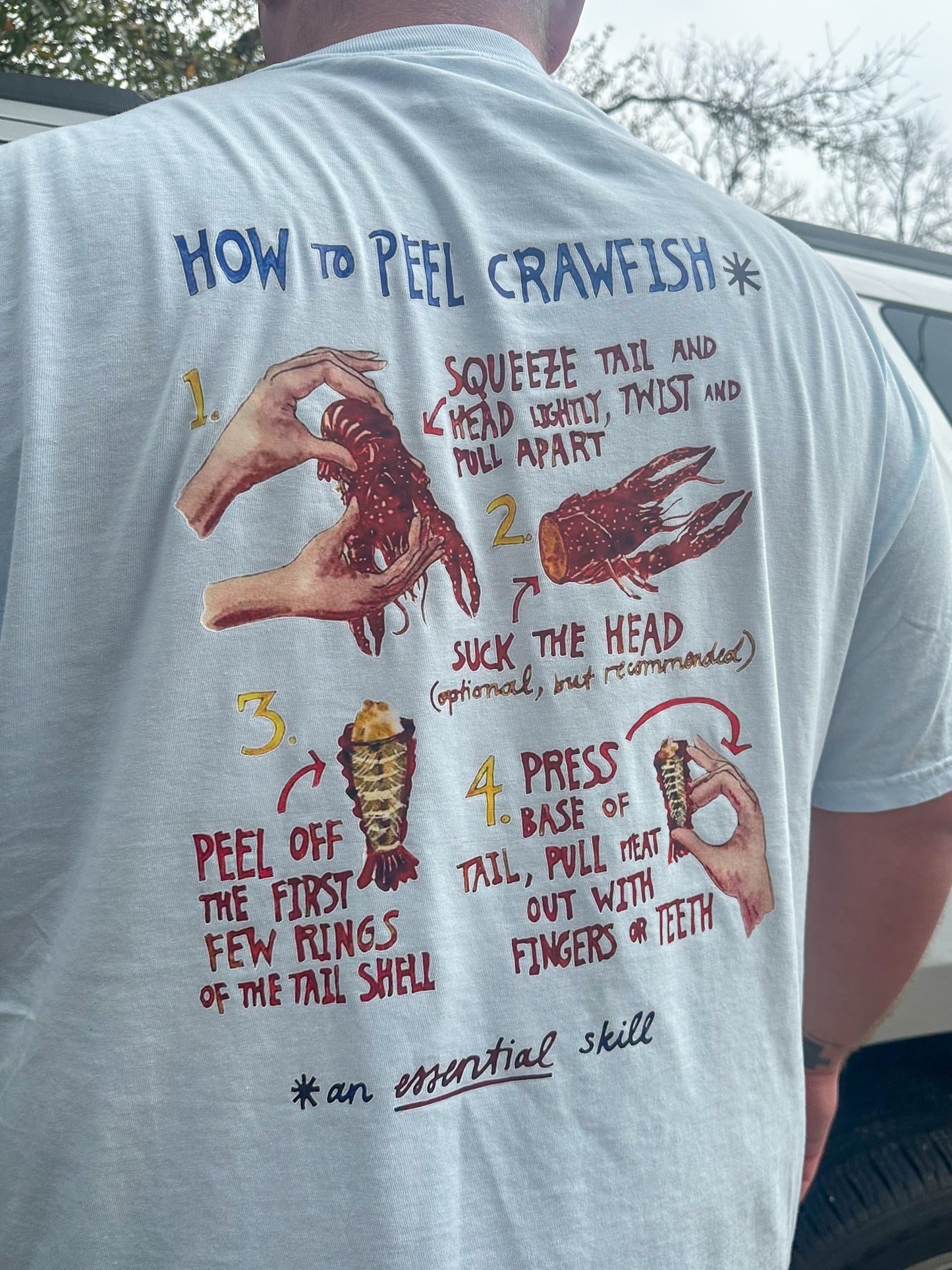 How to Peel a Crawfish
