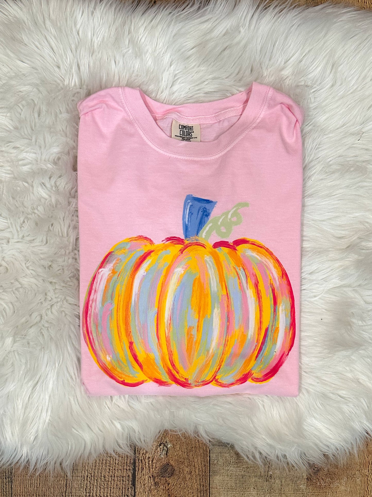 Chalky Watercolor Pumpkin