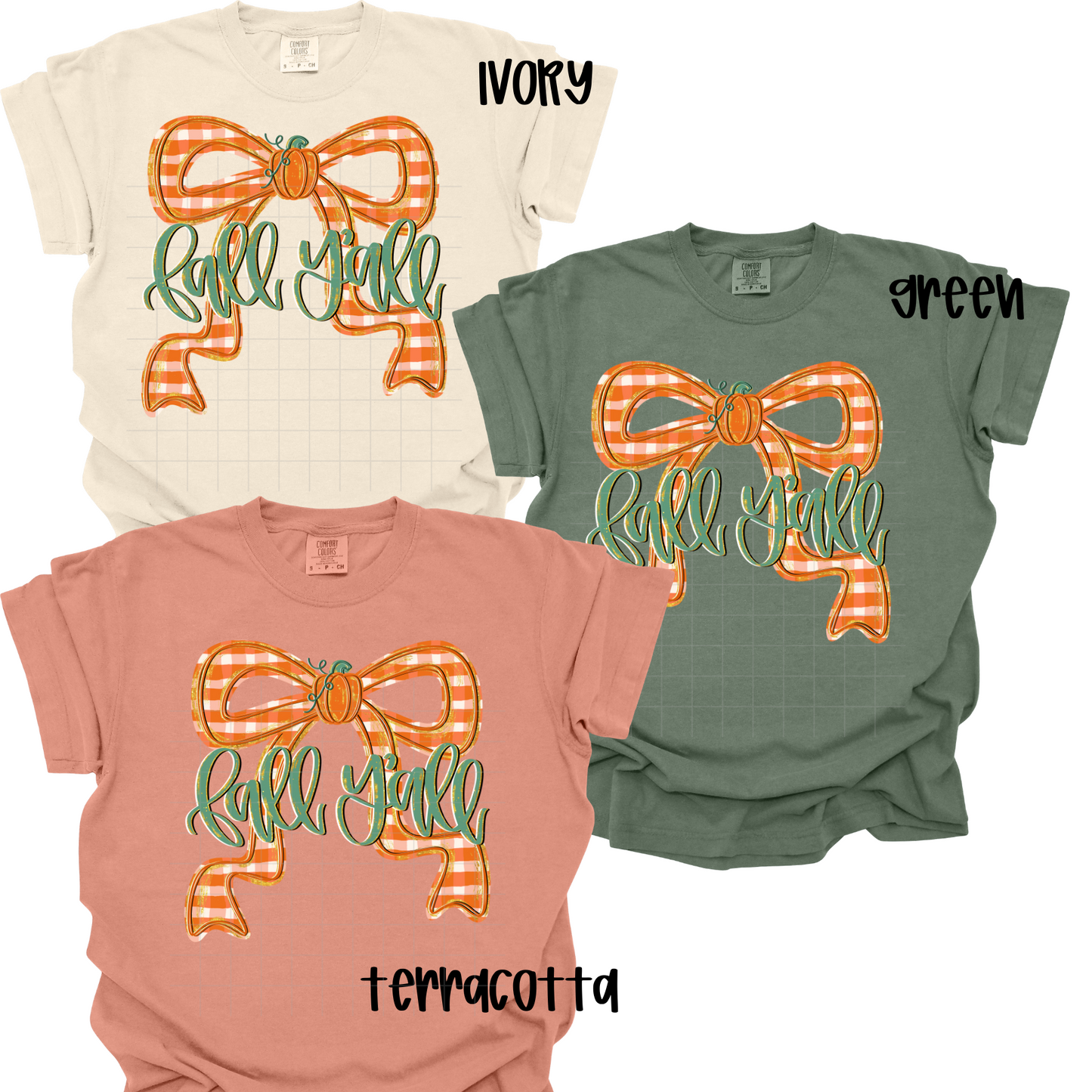 Fall Yall Bow Tee