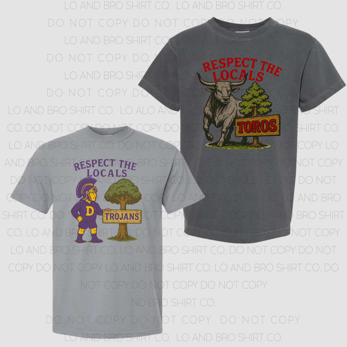 Respect the Locals Spirit tee