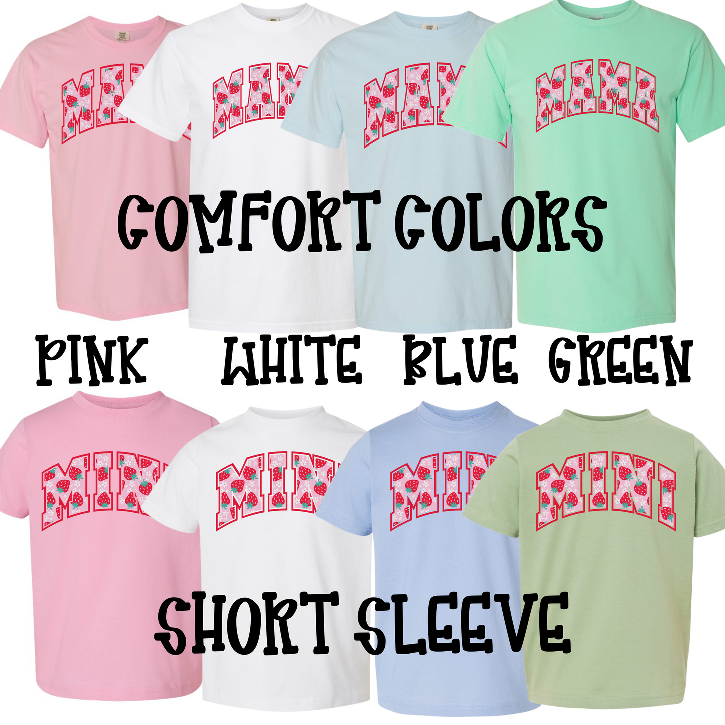 Girlie Strawberry Trio