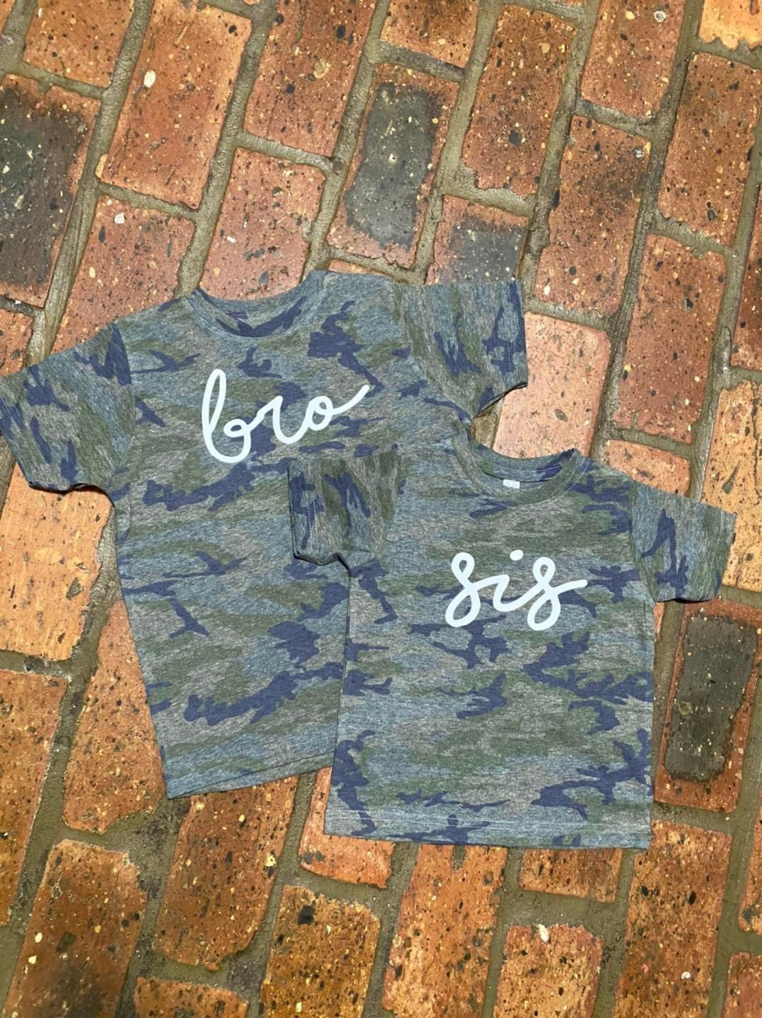 Camo Name Tees