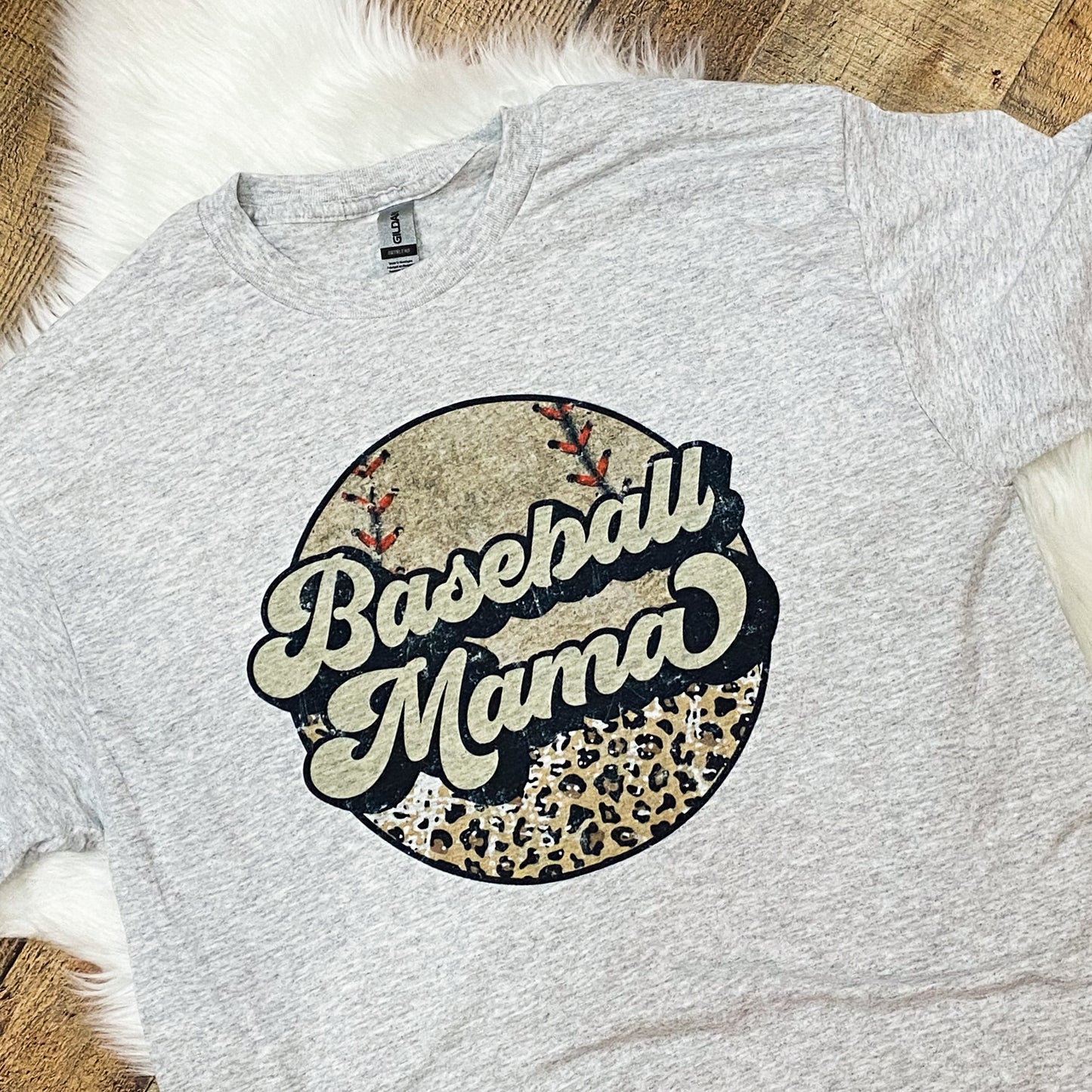 Baseball mom- Cheetah