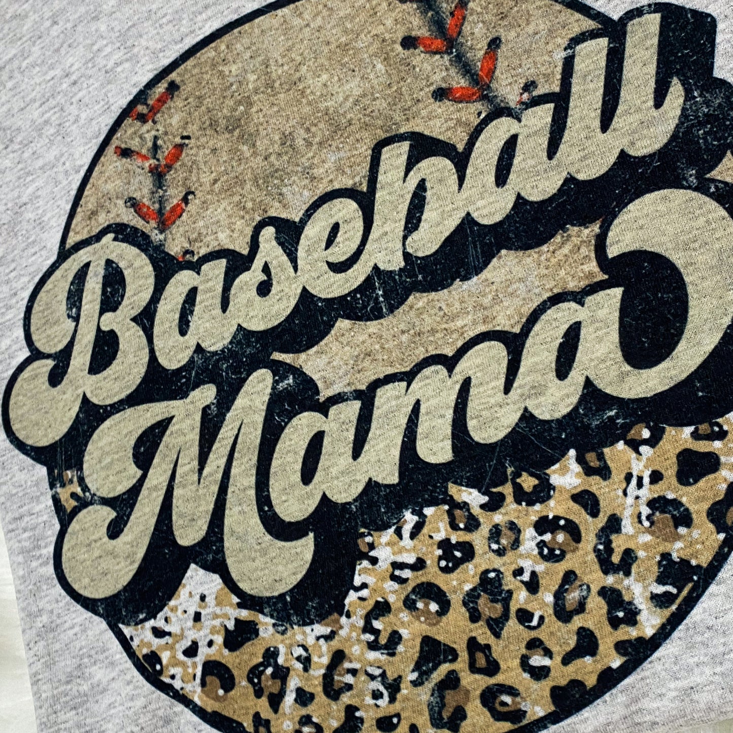 Baseball mom- Cheetah
