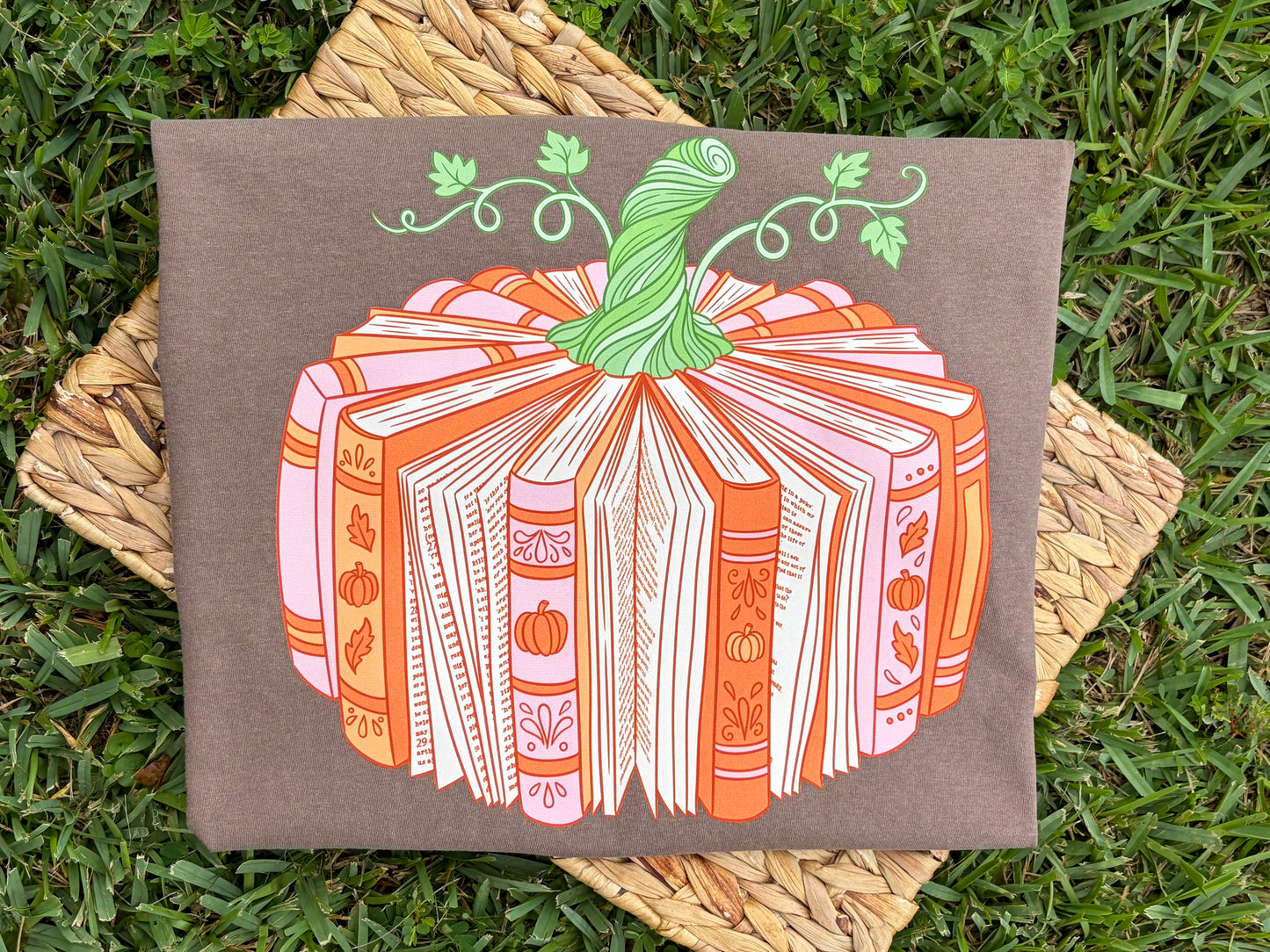 Pumpkin Book Tee