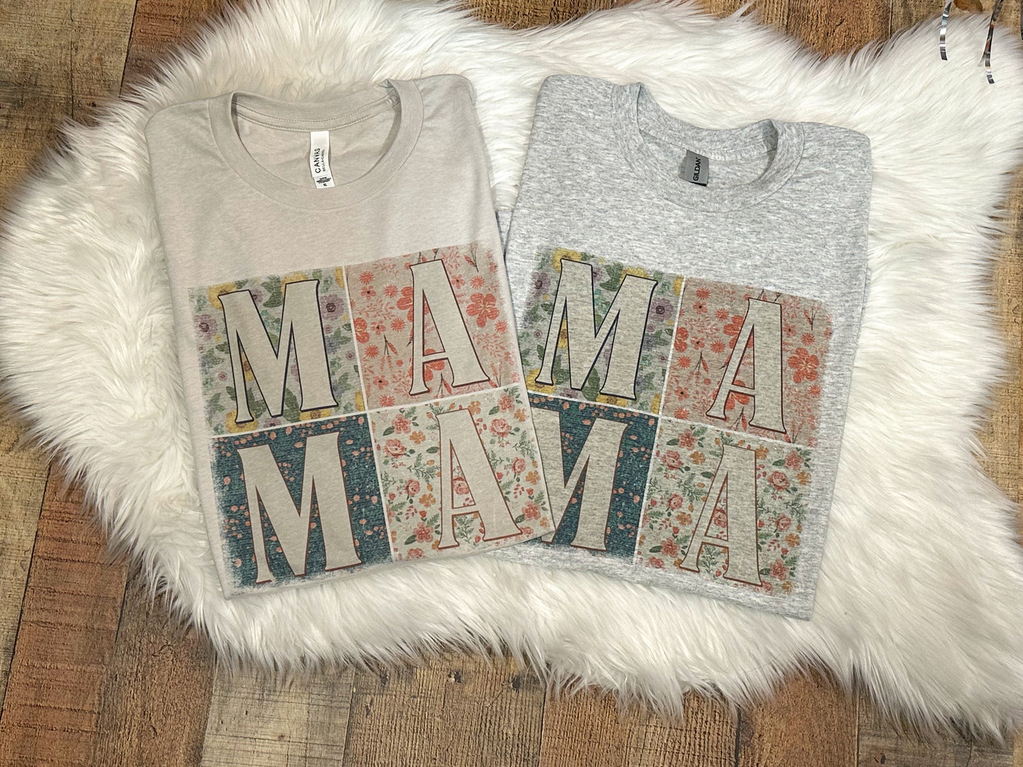 Mama Patchwork Tee