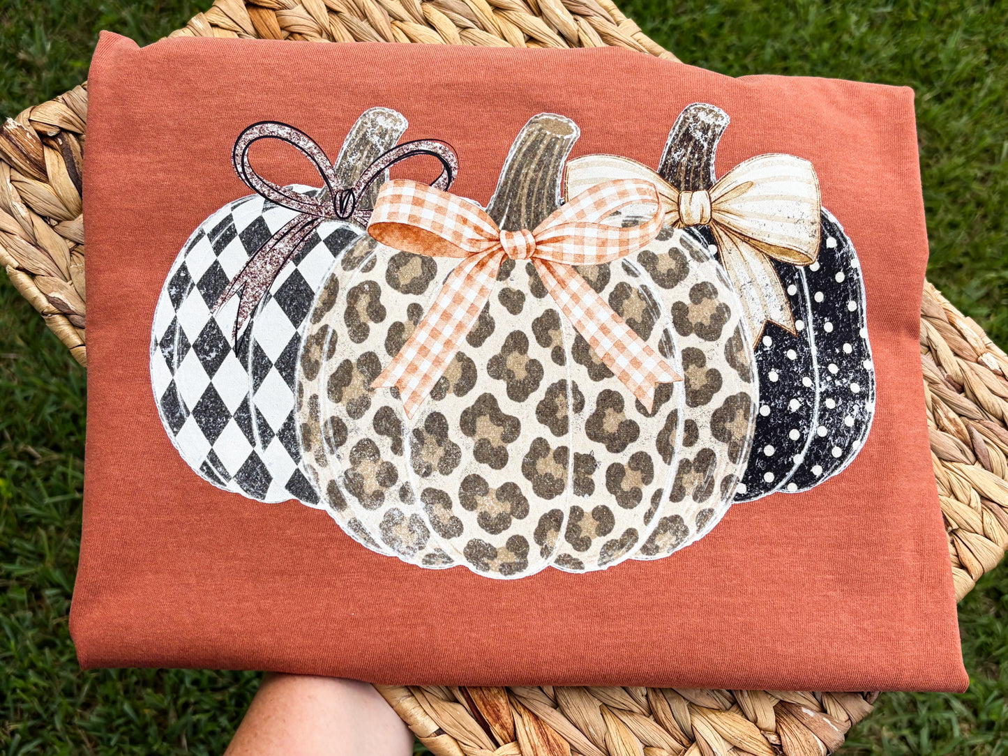 Pumpkin Trio- leopard