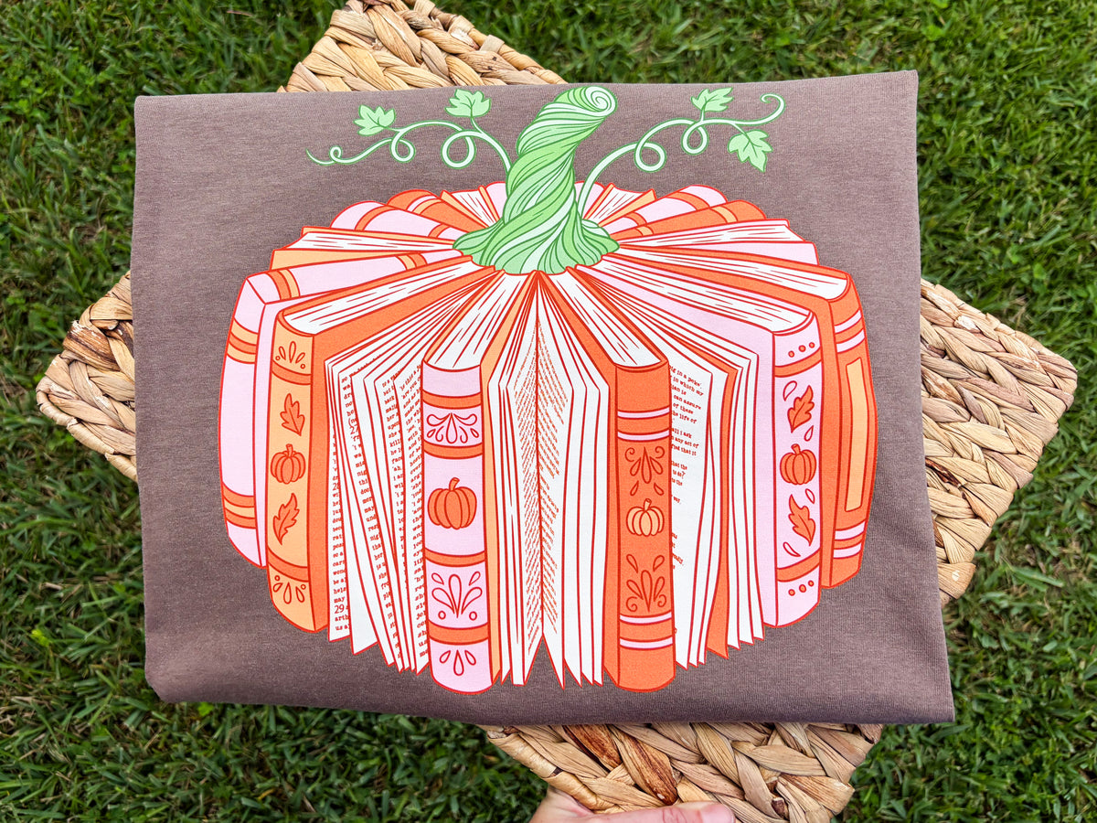 Pumpkin Book Tee