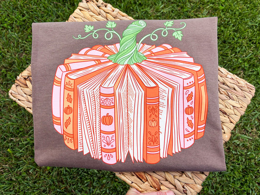 Pumpkin Book Tee