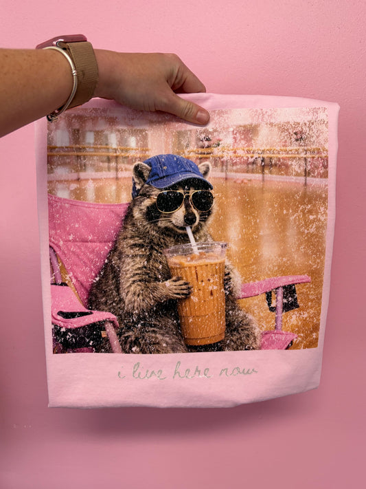 I live here now - dance raccoon