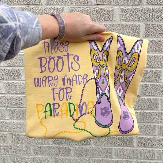 These Boots Were Made for Parading