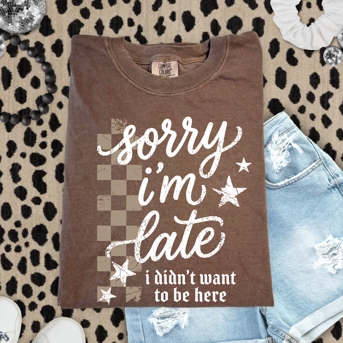 Checkered Snarky Tees