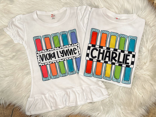 Popsicle Name Tee