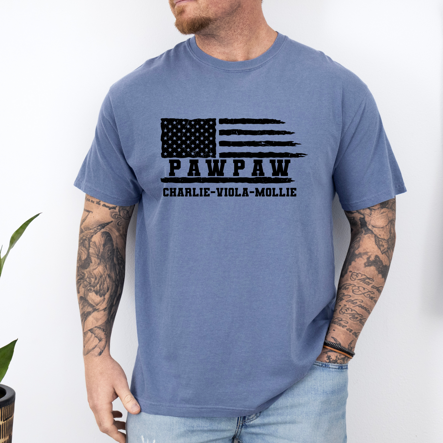 Father's Day Flag tee
