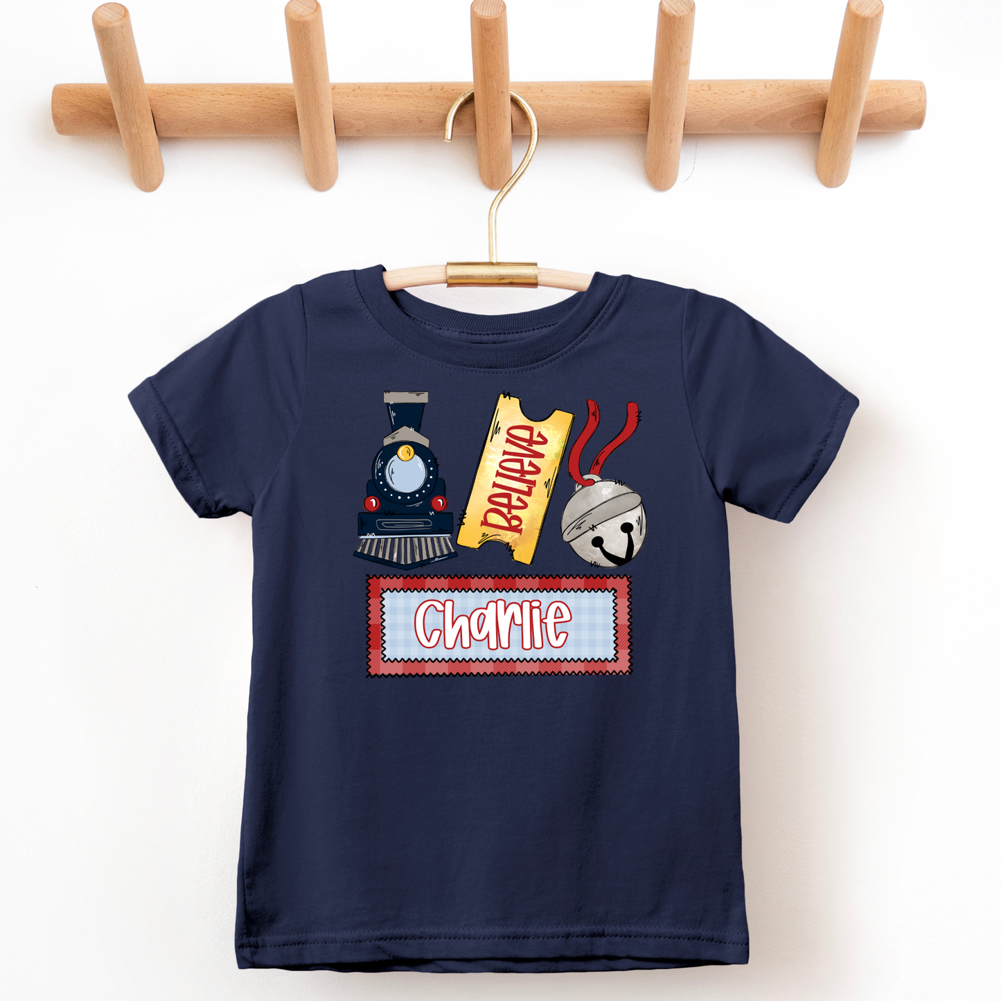 Polar Express name tee