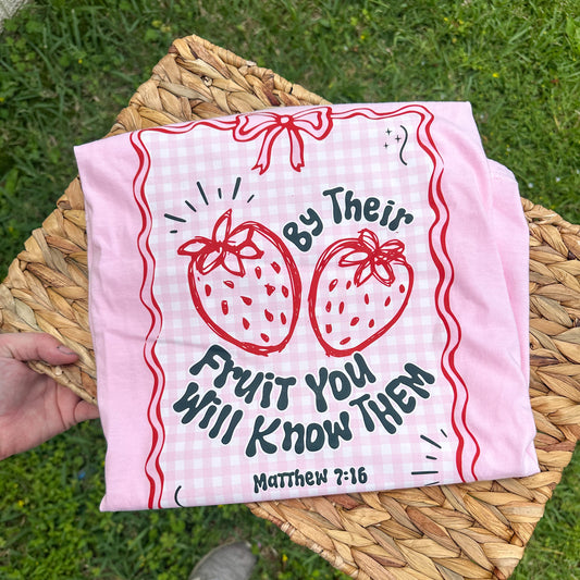 By their fruit
