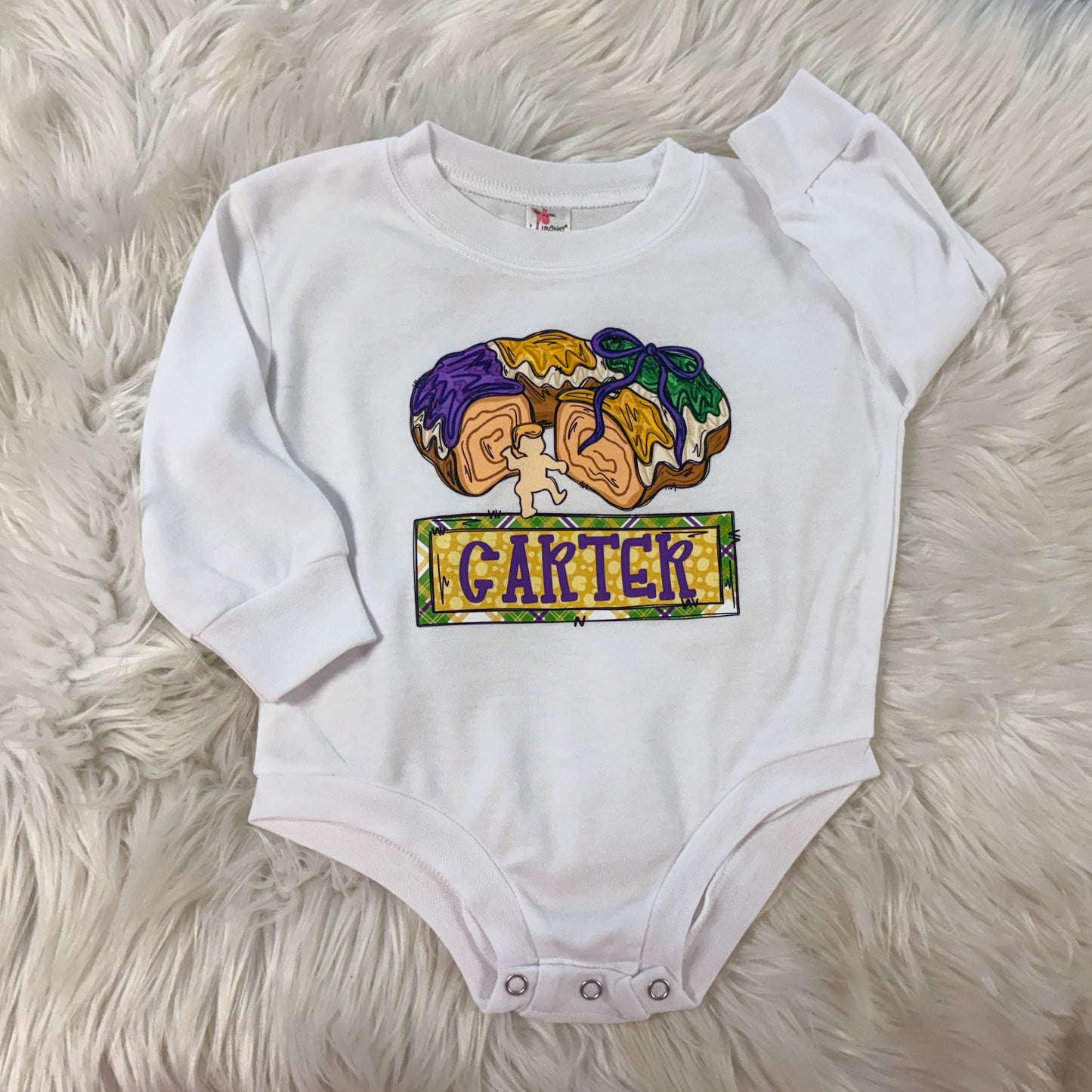 King Cake Baby Name Tee