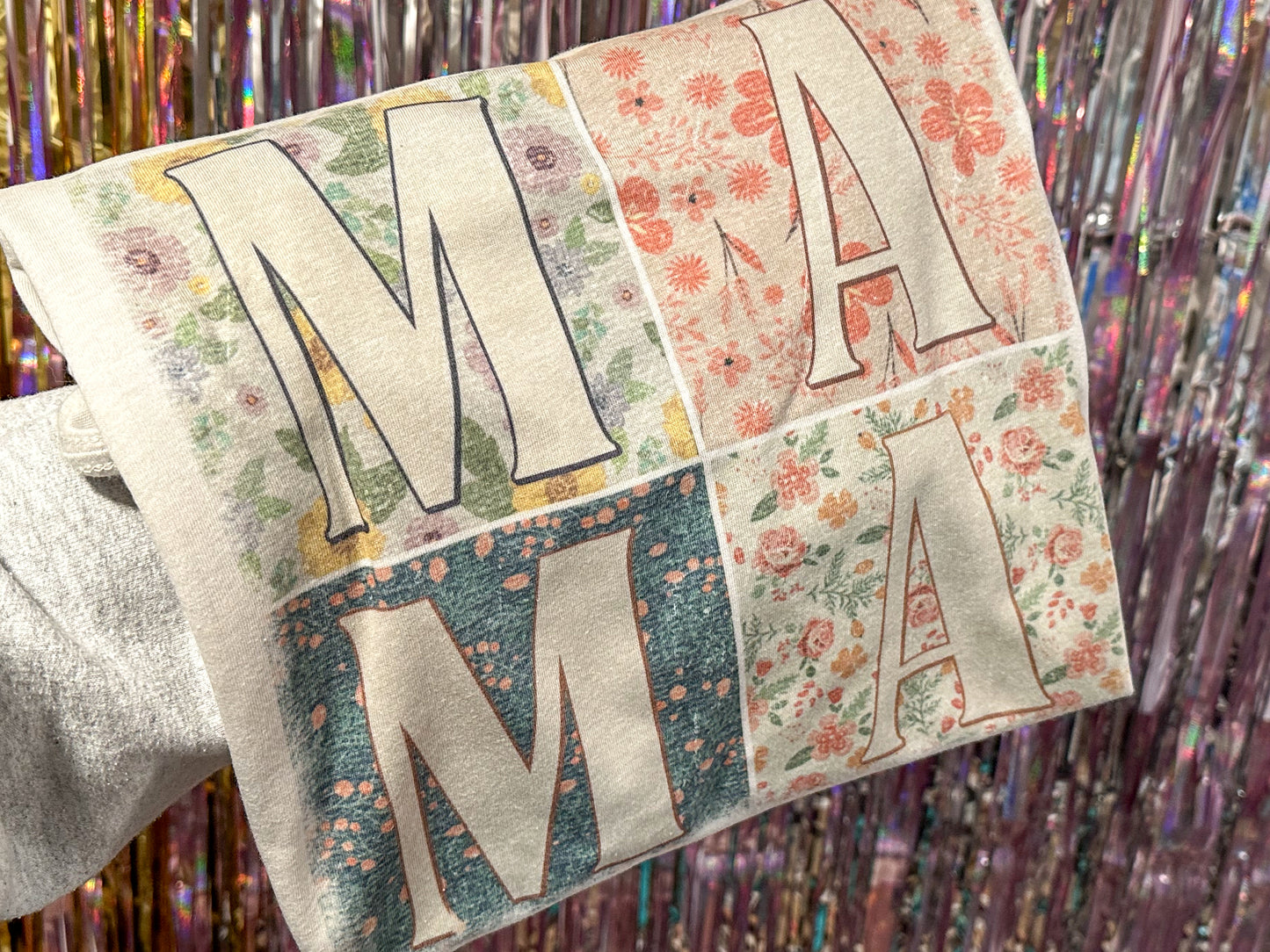 Mama Patchwork Tee