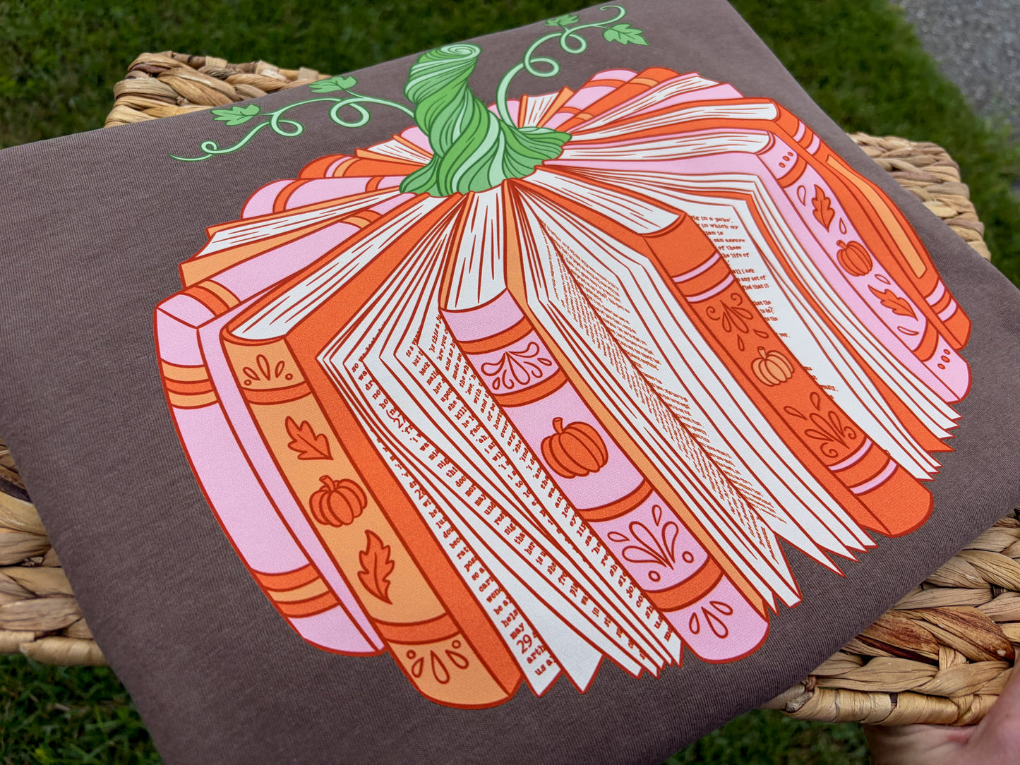 Pumpkin Book Tee