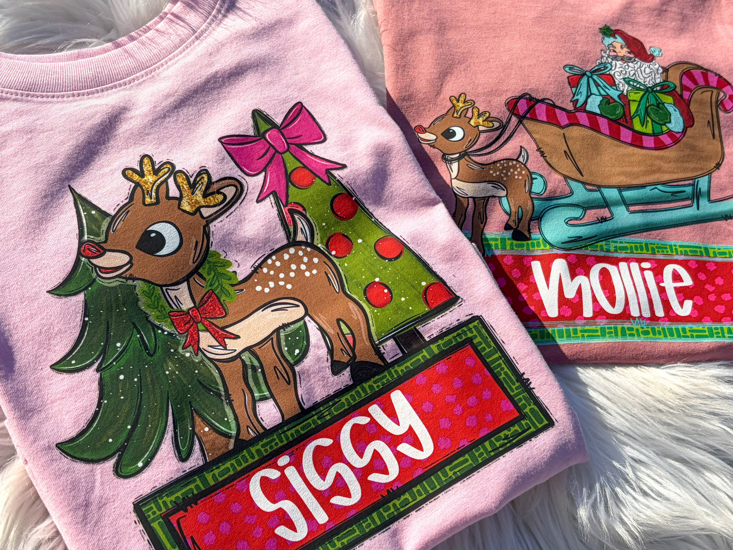 Rudolph Name Tee