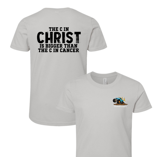The C in Christ is bigger than the C in cancer- Jeremiah's Legacy