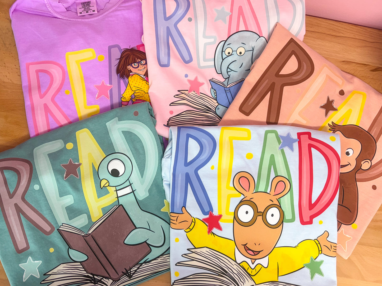 READ Character Tees