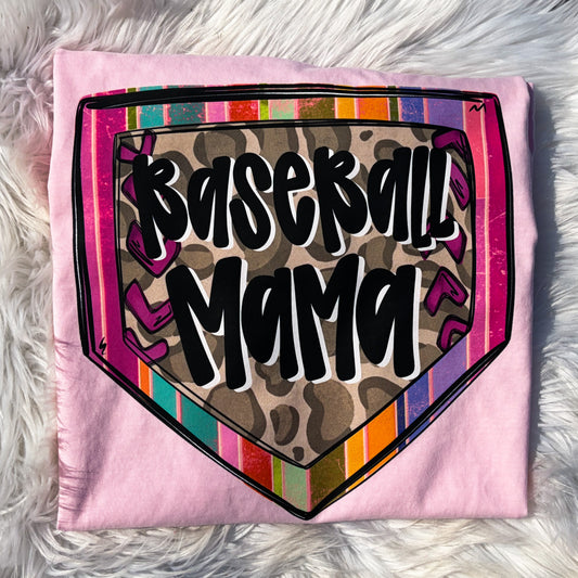 Funky Plate Ball Mama Tee