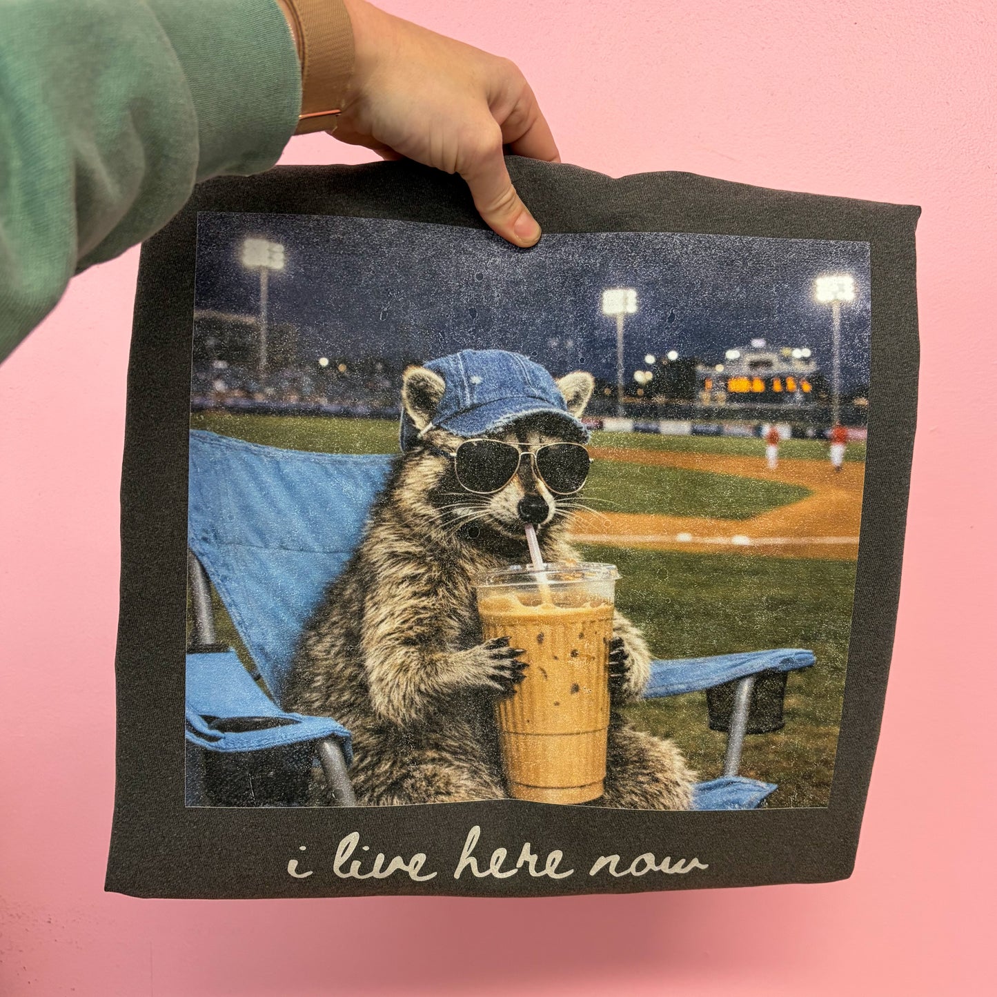 I live here now - dance raccoon