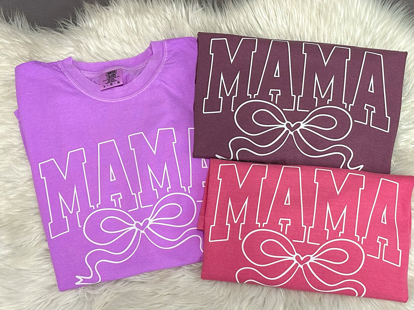 Mama Bow Outline