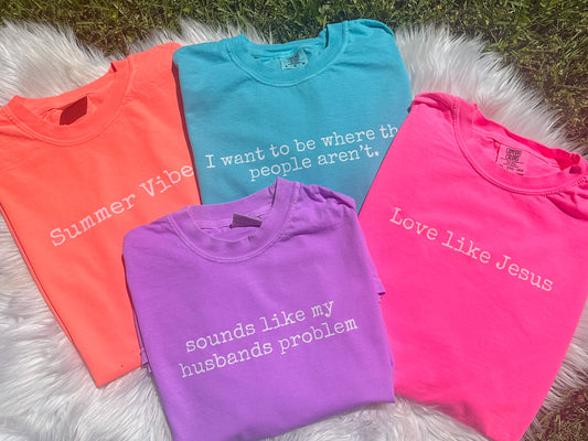Simple tees