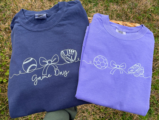 Game Day Line Doodle