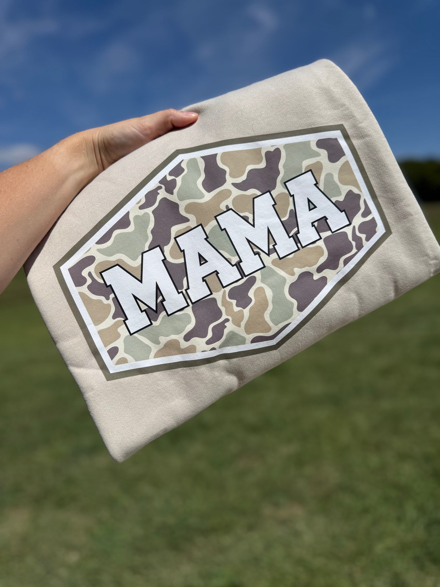 Camo Mama Sweatshirt