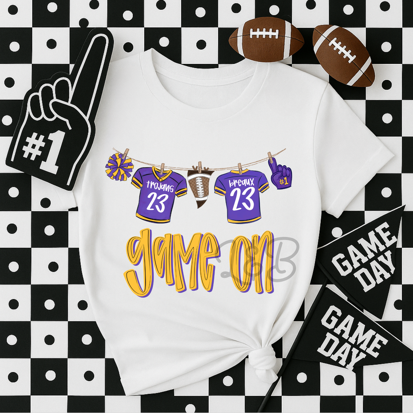 Game On Jersey Tee