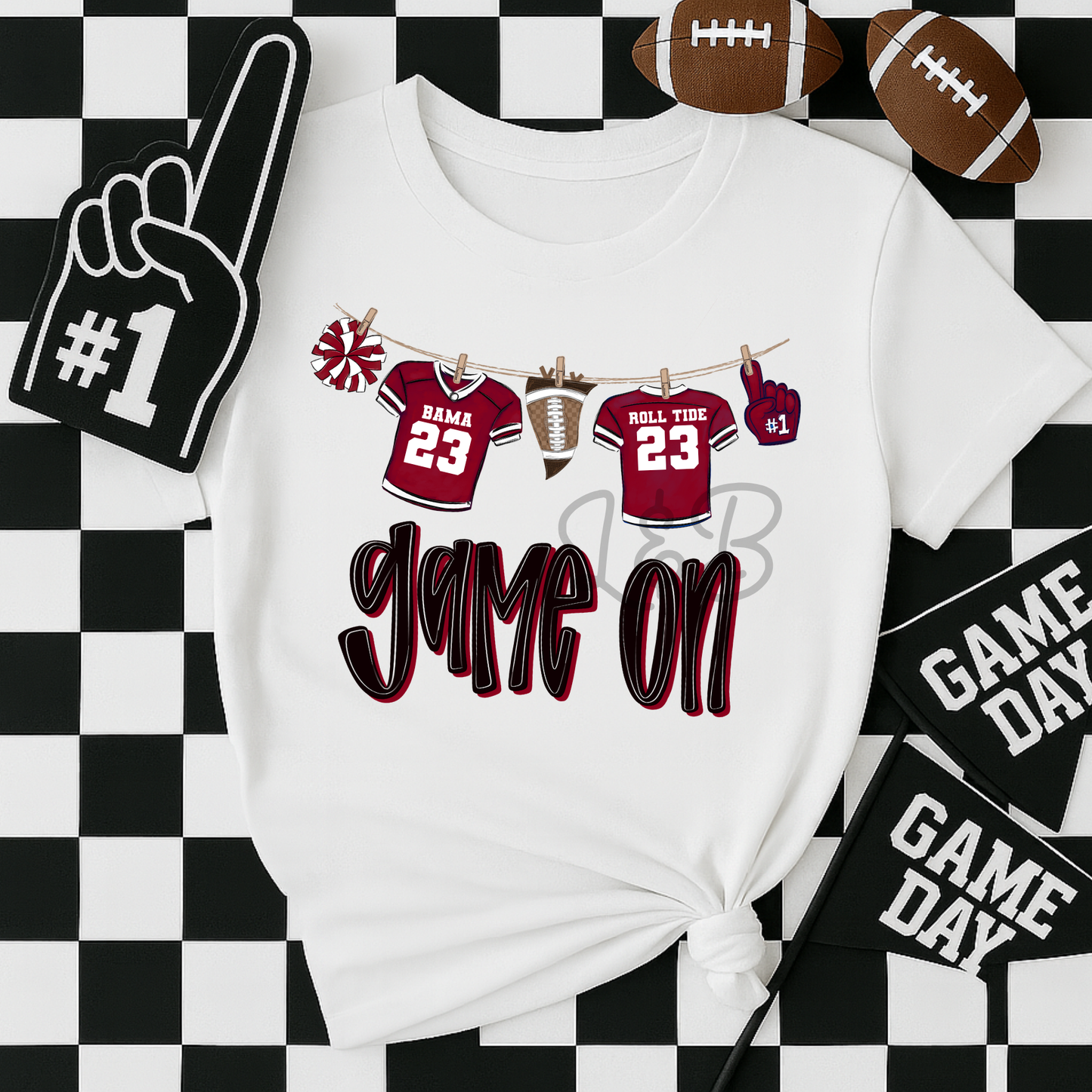 Game On Jersey Tee